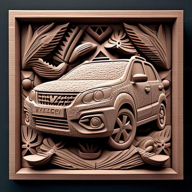 3D модель Сузуки SX4 (STL)